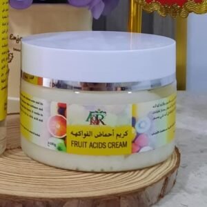 كريم أحماض الفواكه لتفتيح البشرة (100غ)